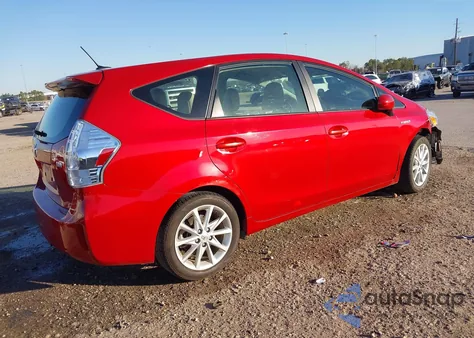 2012 Toyota Prius V Five from USA, damaged, VIN JTDZN3EU2C3152466